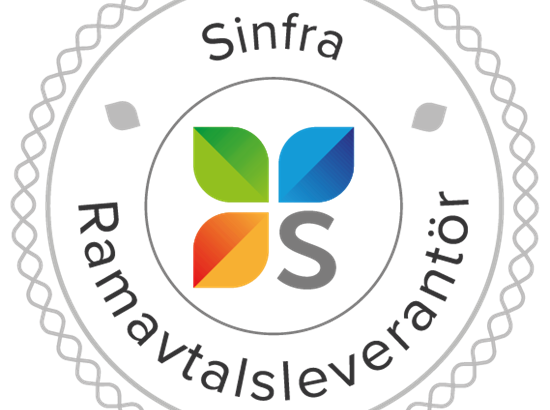 Sinfra stämpel färg