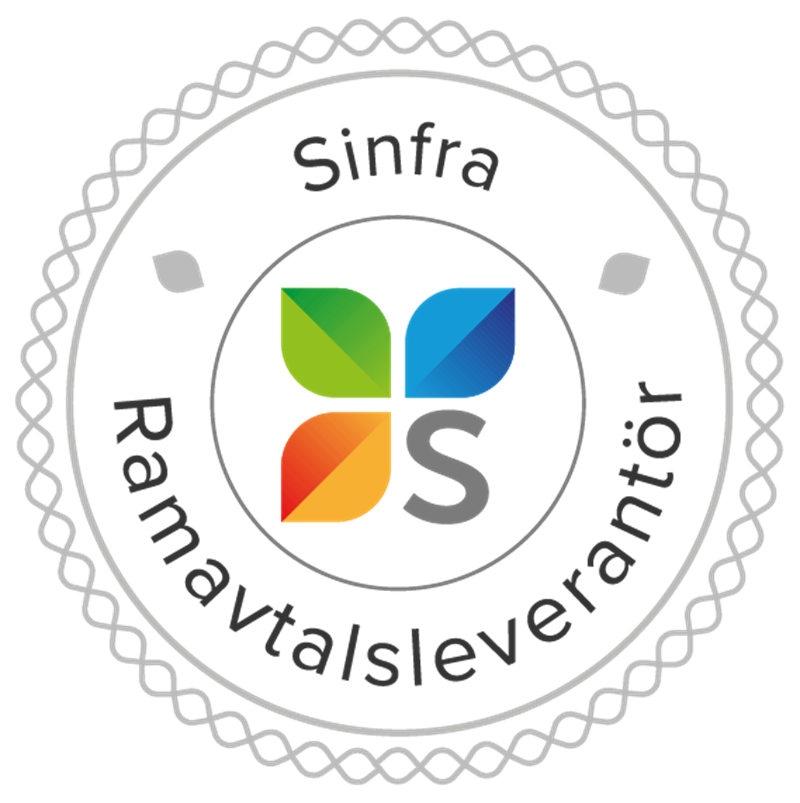 Sinfra stämpel färg
